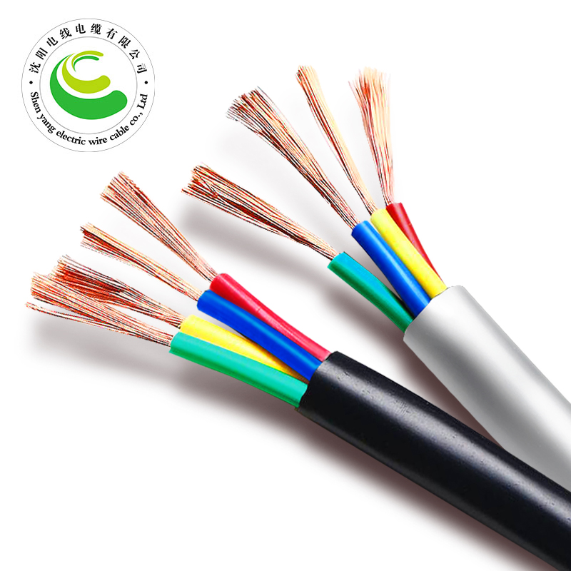 ZR-RVV 4о  4*0.5mm?-4*6mm? ͭо������ϩ��Ե����ϩ���������� ����ͭо��ѹ����